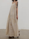 Mutedance 25 Spring/Summer Loose Dress MD-MD25SS20-BEIGE